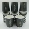 Surtido 50 vasos de papel 4 Oz 120 ml | Diseño Mogorttini