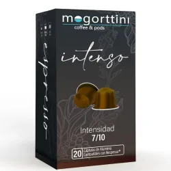 Café Intenso 20 cápsulas | Mogorttini Nespresso