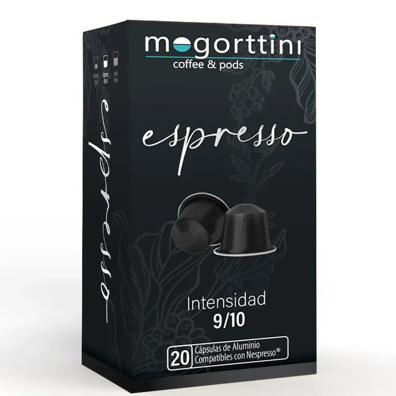 Café Expresso 20 cápsulas | Mogorttini Nespresso. Café Expresso 20 cápsulas | Mogorttini Nespresso.