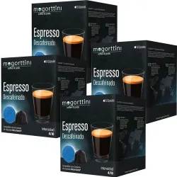 Café Descafeinado 4 cajas x 16 cápsulas | Mogorttini Dolce Gusto