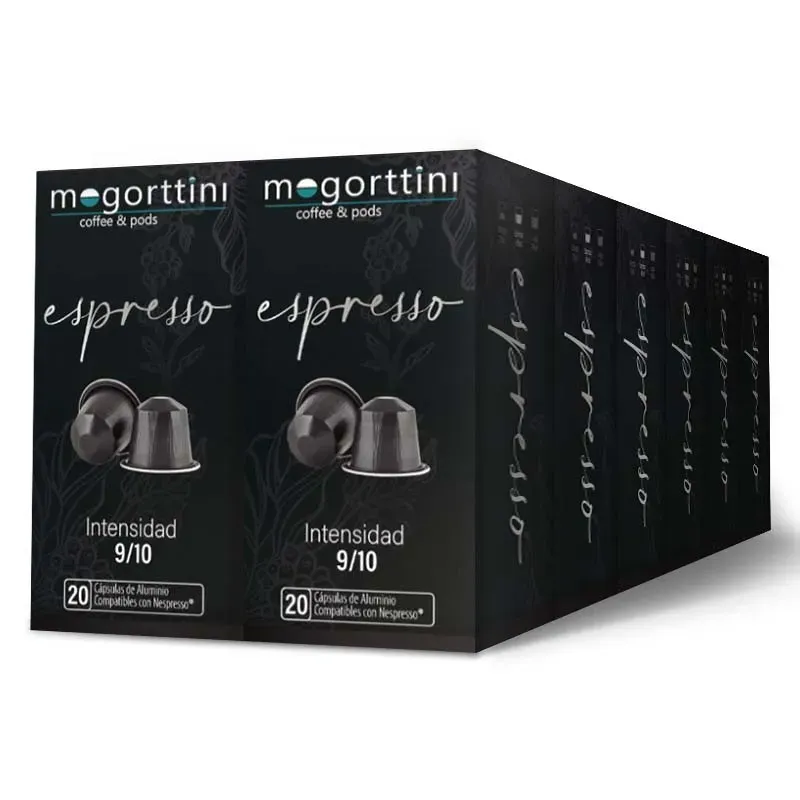 Café Espresso 12 cajas x 20 cápsulas | Mogorttini Nespresso Café Espresso 12 cajas x 20 cápsulas | Mogorttini Nespresso