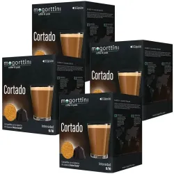 Café Cortado 4 cajas x 16 cápsulas | Mogorttini Dolce Gusto