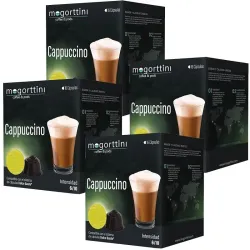 Café Cappuccino 4 cajas x 16 cápsulas |Mogorttini Dolce Gusto