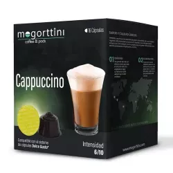 Café Cappuccino 16 cápsulas | Mogorttini  Dolce Gusto