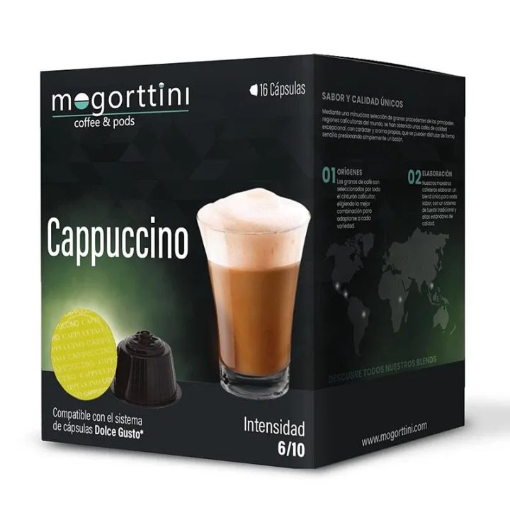 Café Cappuccino 16 cápsulas | Mogorttini Dolce Gusto