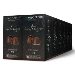 Café Intenso 12 cajas, 240 cápsulas | Mogorttini Nespresso