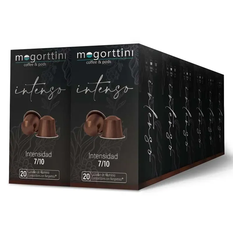 Café Intenso 12 cajas, 240 cápsulas | Mogorttini Nespresso Café Intenso 12 cajas, 240 cápsulas | Mogorttini Nespresso