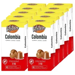 Café Colombia 10 cajas x 100 cápsulas | Kfetea Nespresso
