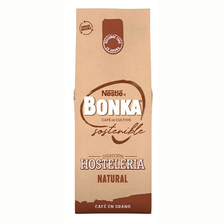 Bonka Natural Hosteleria 1 kg. café en grano Nestlé
