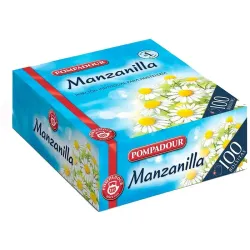 Infusión de Manzanilla de la marca Pompadour 100 bolsitas