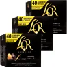 Café Espresso Ristretto L'OR Nespresso – 120 cápsulas 3x2