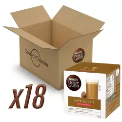 Café con Leche Descafeinado 18 cajas , 288 Cápsulas. NESCAFÉ Dolce Gusto