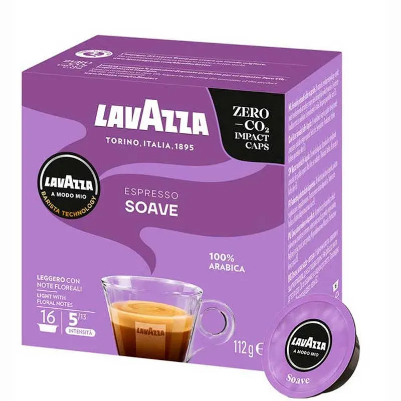 Café Soave 16 cápsulas | Lavazza A Modo Mio