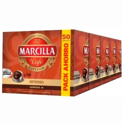 Pack 250 Cápsulas Marcilla Intenso Compatibles Nespresso®