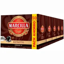 Pack 250 Cápsulas Marcilla Ristretto Compatibles Nespresso®
