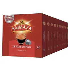Café Descafeinado 10 cajas, 200 cápsulas | Saimaza Nespresso