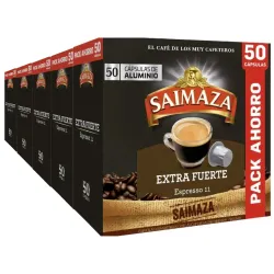 Saimaza Extra Fuerte Pack 250 Cápsulas Compatibles Nespresso®