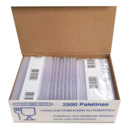 Pack de paletinas con 2500 unidades
