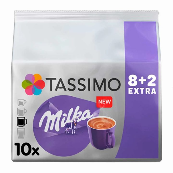 Milka Chocolate | Tassimo 8+2 tdisk DE REGALO