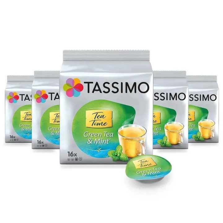 Té Verde Lote 5 Tassimo Tea Time