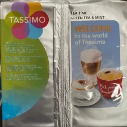 Té Verde Tassimo Tea Time Sabor fresco y auténtico