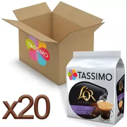 Lote 20 Cajas de Tassimo L'OR Lungo Profondo