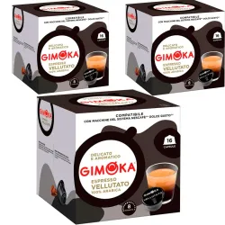 Gimoka Espresso Vellutato compatibles Dolce Gusto® 48 Cápsulas