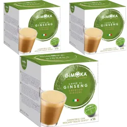 Gimoka Café al Ginseng compatibles Dolce Gusto® 48 Cápsulas