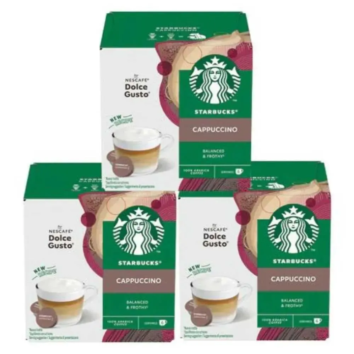 Cappuccino Starbucks 36 Cápsulas by NESCAFÉ® Dolce Gusto®