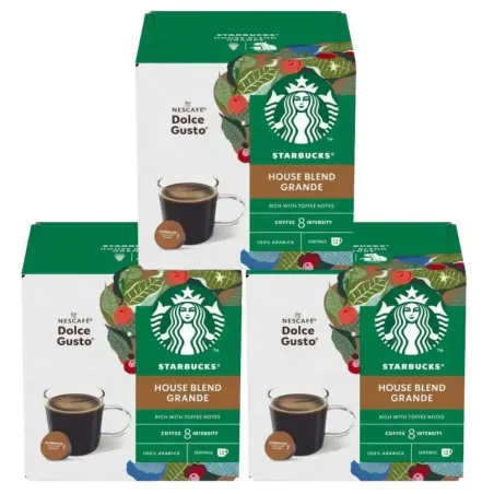 Grande House Blend Starbucks 36 Cápsulas by NESCAFÉ® Dolce Gusto®