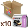 Lote 10 Cajas Tassimo L'OR Espresso Fortissimo Familiar 24 TD