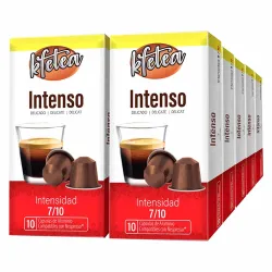 Café Intenso 10 cajas x 100 cápsulas | Kfetea Nespresso