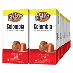 Café Colombia 10 cajas x 100 cápsulas | Kfetea Nespresso