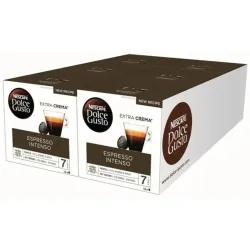Café Espresso Intenso 96 cápsulas en formato ahorro Dolce Gusto NESCAFÉ