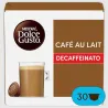 Nescafé Dolce Gusto Café con Leche descafeinado 30 cápsulas
