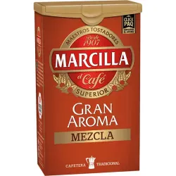 Marcilla molido Gran Aroma Mezcla 50/50 , 250 gramos