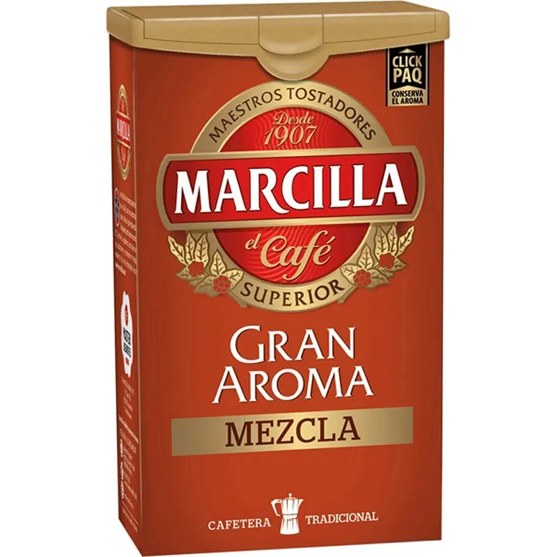 Marcilla molido Gran Aroma Mezcla 50/50 , 250 gramos Marcilla molido Gran Aroma Mezcla 50/50 , 250 gramos