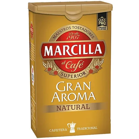 Marcilla molido Gran Aroma Natural, 250 gramos