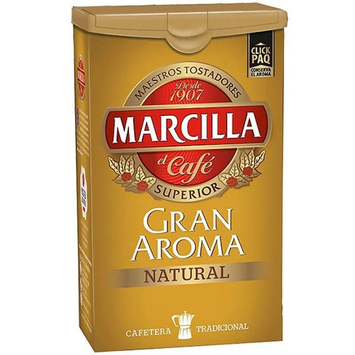 Marcilla molido Gran Aroma Natural, 250 gramos