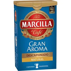 Marcilla molido Gran Aroma descafeinado natural , 200 gram