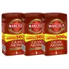 Pack de 3 Marcilla molido Gran Aroma Mezcla 50/50 Formato Ahorro 500 gramos