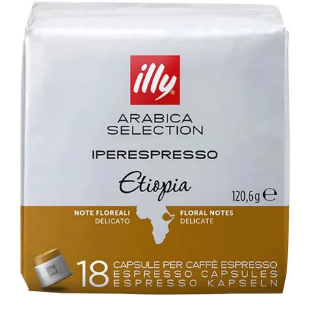 Iperespresso Ethiopia Select Coffee 18 cápsulas Illy