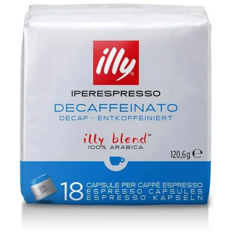 Iperespresso descafeinado 18 cápsulas Illy