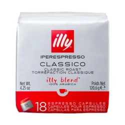 Iperespresso médio torrado 18 cápsulas de Illy