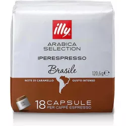 Brasil  Café Iperespresso 18 cápsulas Illy