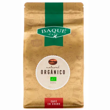Café en Grano Orgánico Baqué 500 gr