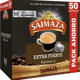Café Espresso Extra Fuerte 50 cápsulas Saimaza Nespresso