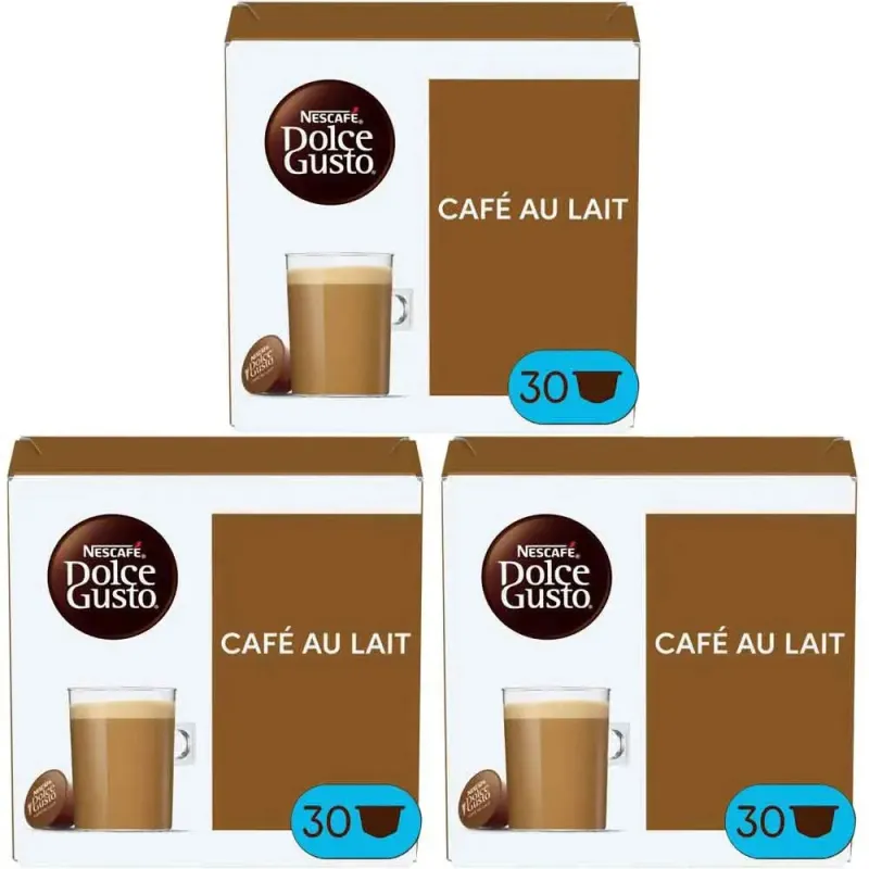 Café con Leche 90 cápsulas Dolce Gusto Nescafé