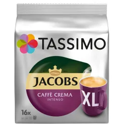Café Crema Intenso   Jacobs  16 servicios para Tassimo