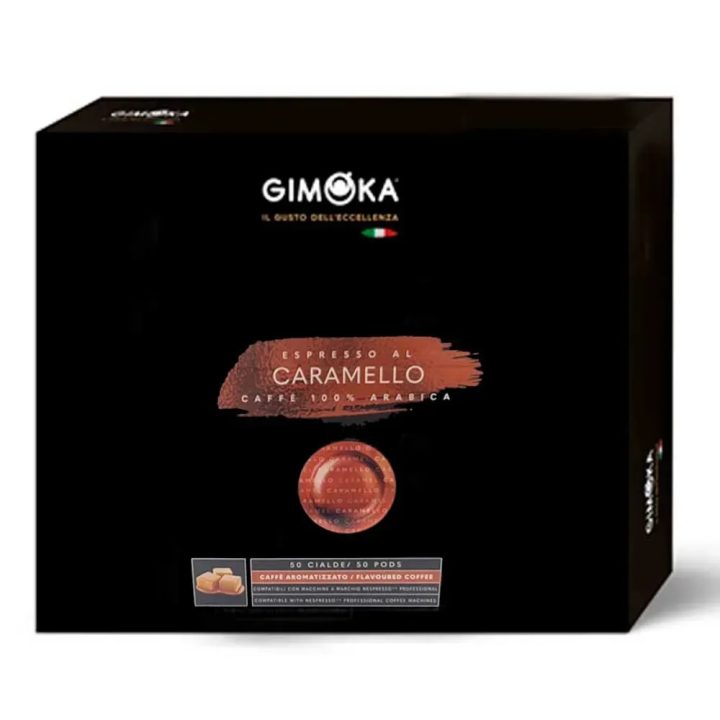 Espresso Caramelo 100% Arábica Nespresso Prof Gimoka 50 cápsulas